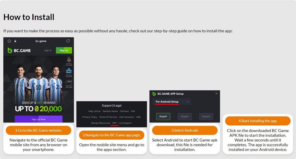 معرفی برنامه BC Game Gambling Establishment معرفی برنامه BC Game Gambling Establishment